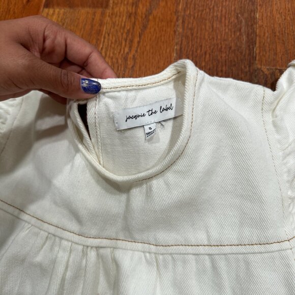 Jacquie the Label Enza Flutter Babydoll Dress - Picture 4 of 5